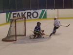 Sparing akw modszych KTH KM z zespoem Popradu
